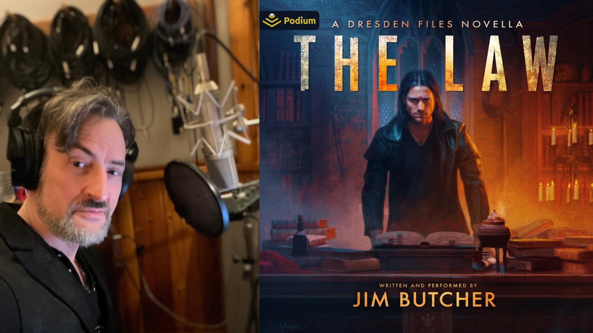AudioFile Magazine Author Jim Butcher on narrating THE LAW